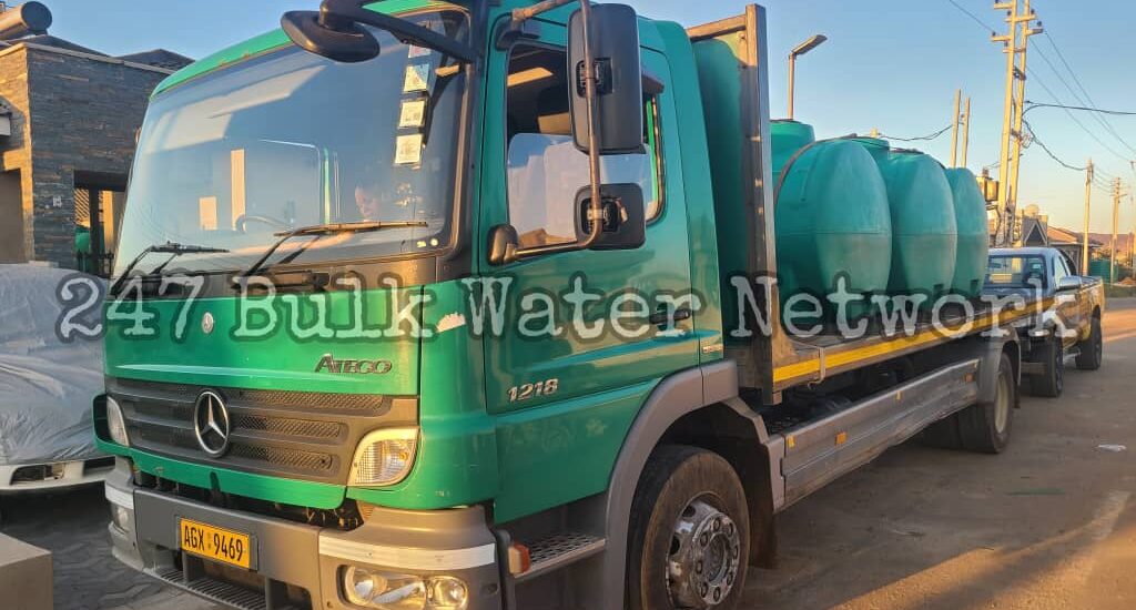 reliable bulk water supply harare delivery