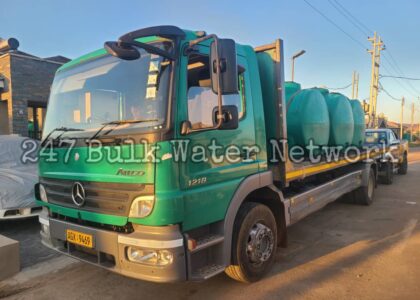 reliable bulk water supply harare delivery